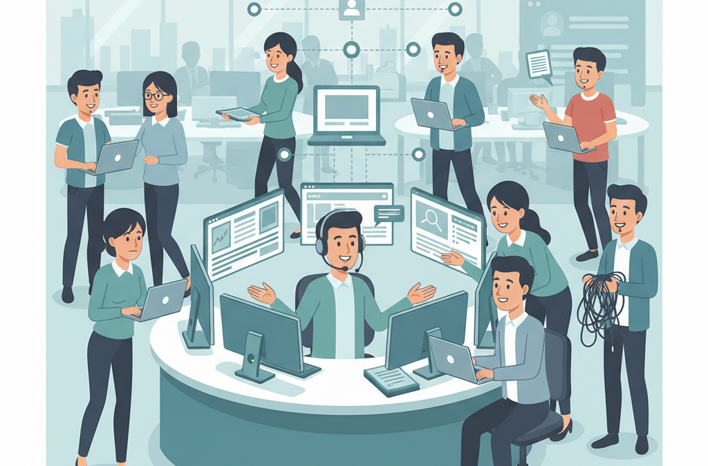 Helpdesk & kasutajatugi – IT-tiimi esiliin