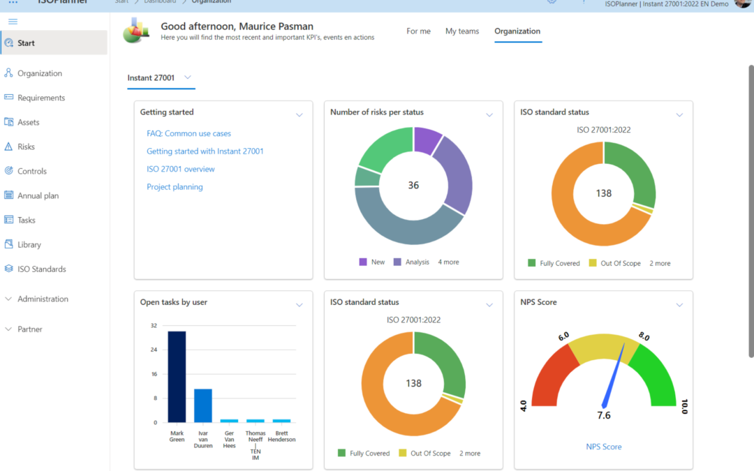 Kuidas me valisime ISMS-lahenduse mitme ISO standardi haldamiseks